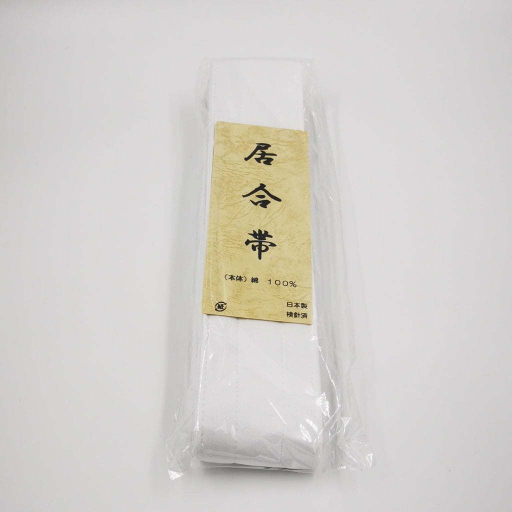 Iaido-obi-blanco